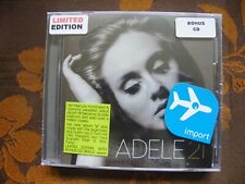 Cd Adele - 21 / New & Sealed Limited Edition W/ Bonus Single Rolling In The Deep