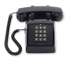 Cetis Aegis 2510-bk 25002 Retro Corded Push Button Desk Basic Phone Black New
