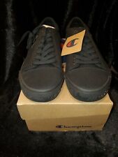 Champion Fringe Lo Cps10183m Mens Black Canvas Sneakers Size 12