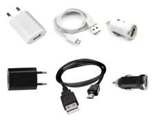 Chargeur Secteur + Voiture + Câble Usb ~ Samsung Galaxy Xcover 4 / Xcover 550 