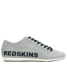Chaussures Baskets Redskins Homme Texas Bleu Marine Bleue Textile Lacets