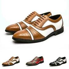 Chaussures D'affaires Pour Hommes Formelles Soirée Rétro 45-48 Couleurs Mélangées Oxford Britannique Fa 