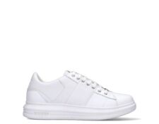 Chaussures Guess Homme Sneakers Trendy Bianco Cuir Naturel,pu Fm5vbslea12-white