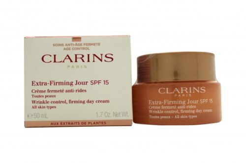  Clarins 50 Ml Extra-firming Day Cream All Skin Types Spf15 Women's Skin Cream 