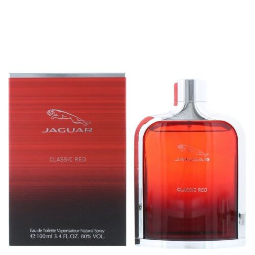Classic Red By Jaguar Edt Spray 100 Ml / 3.4 Fl Oz For Men Perfume New