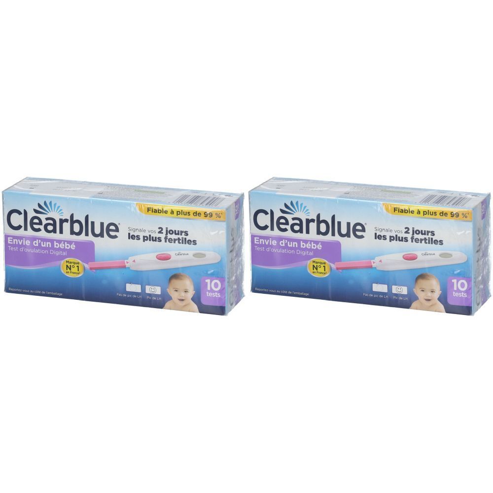 clearblue test d'ovulation digital kit donna