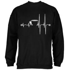 Coffee Cup Heartbeat Mens Sweatshirt