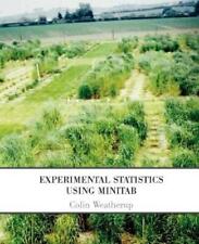 Colin Weatherup Experimental Statistics Using Minitab (poche)