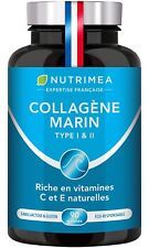 Collagène Marin Type 1 & 2 + Vitamines A, C, E - 900 Mg, 90 Gélules - Nutrimea