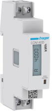 Compteur D’énergie Kwh Ecn140d Mono 40a Direct - 230v - Digital Non Mid - Hager