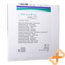 Convatec Granuflex Extra Mince Hydrocolloïde Bandage 15 X 15 Cm 5 Pièces