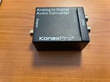 Convertisseur Audio Analogique Vers Numérique Kanexpro Rca Toslink S/pdif...
