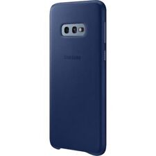 Coque En Cuir Samsung Pour Galaxy S10e G97 Samsung Bleu Marine