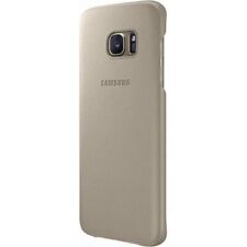 Coque Rigide En Cuir Samsung Ef-vlu Pour Galaxy S7 Edge Samsung Beige