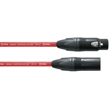 Cordial Cpm10fm-rt - Câble Micro Xlr 10 M Rouge
