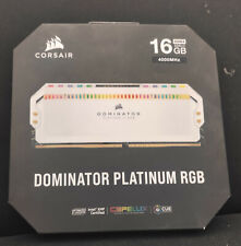 Corsair Dominator Platinum Rgb 16go (2 X 8go) Ddr4 4000 Mhz Cl19 - Blanc --neuve