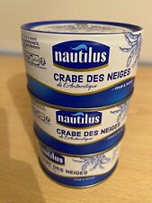 Crabe Des Neiges Chair Et Pattes Nautilus - Boite De 105 G. Lot De 3 Boîtes