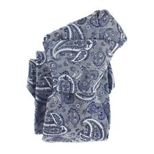 Cravate Classique Segni Disegni, Denver Bleu - Bleu - Fabrique En Italie.