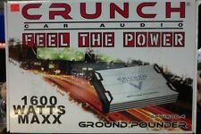 Crunch Powerzone Car Audio Gpv1600.4 Watts Maxx 4 Channel Amplifier