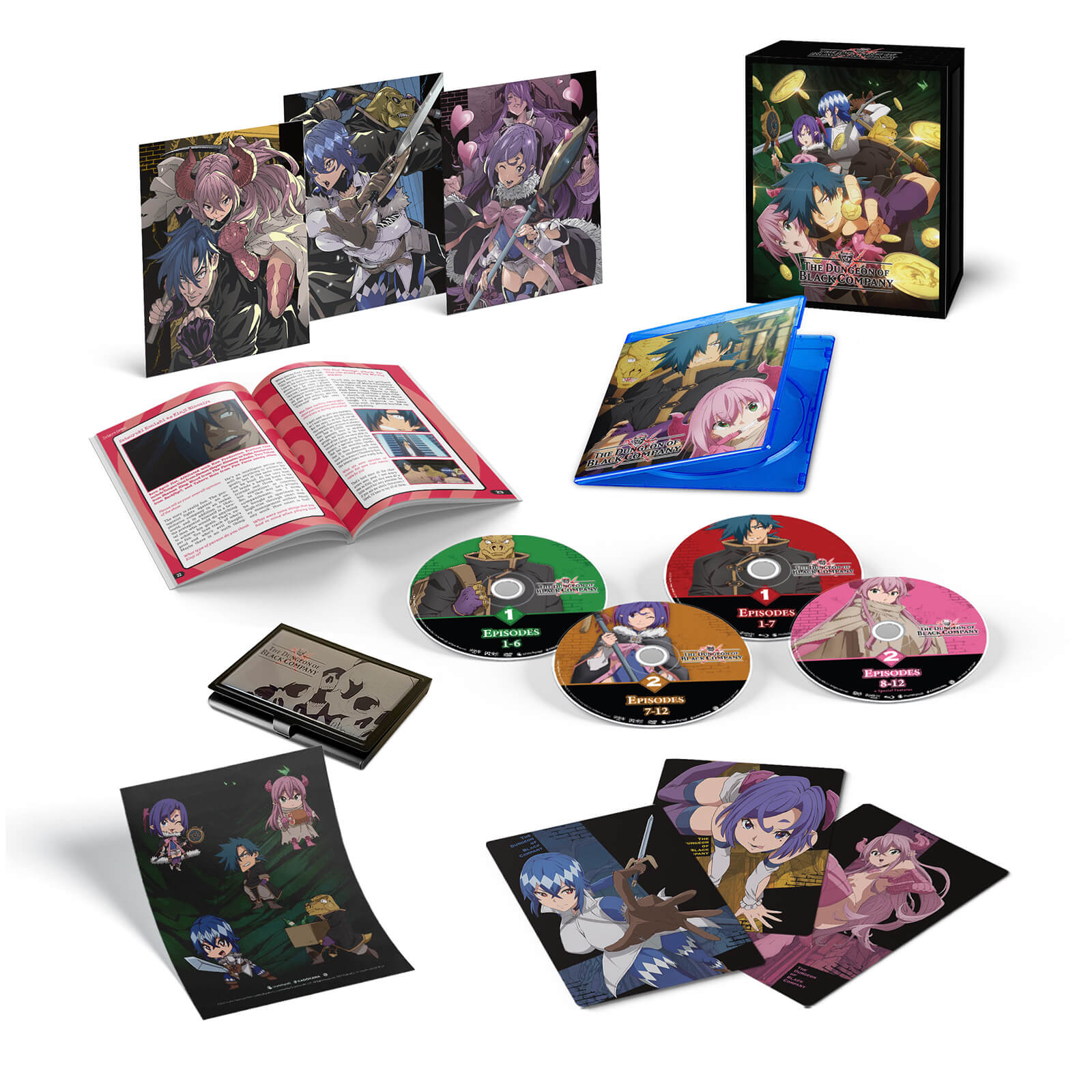 crunchyroll the dungeon of black company - the complete season limited edition