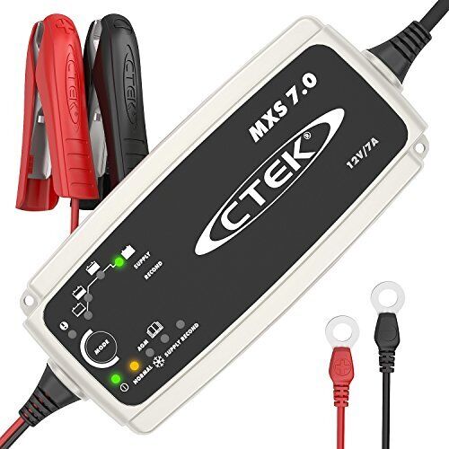 Ctek Mxs 7.0 Fully Automatic Battery Charger Charges, Maintains And Recondition