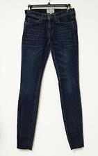 Current Elliott Dark Blue Gibson Rolled Skinny Slim Denim Jeans Pants 24 New