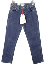 Current / Elliott The Vintage Straight Femmes Jeans W25 Peint Bouton Fly Jeans