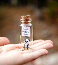 Cute Panda Bear Gift For Wife Small Animal Present For Wife From Husband 