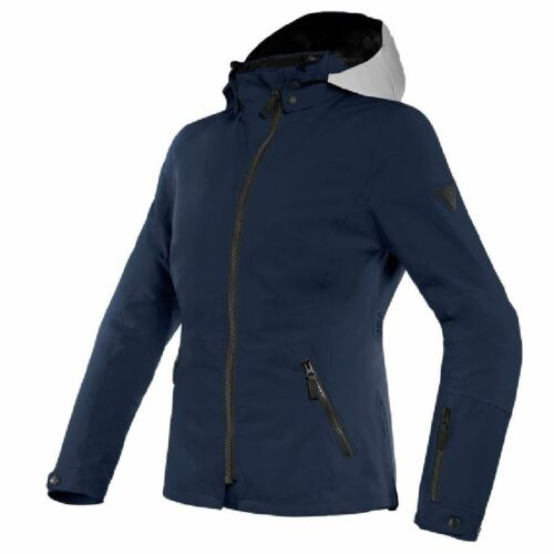 Dainese Mayfair D-dry Ladies Textile Jacket Glacier Grey / Black Iris
