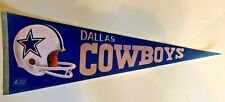Dallas Cowboys 1979-80 Nfl Football Vintage Two Bar 3-d Pennant Mint