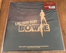 David Bowie ‎live From Mars Bbc Ltd Red Marbled Vinyl 300ex Sealed Mint Nm