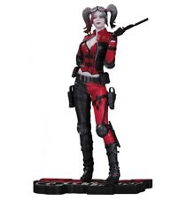 Dc Direct Statue Harley Quinn Red, White And Black Statue Injustice 2