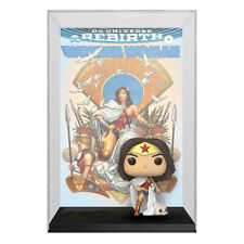 Dc Rebirth Pop! Comic Cover Vinyl Figurine 80th Wonder Woman (rebirth) On Throne