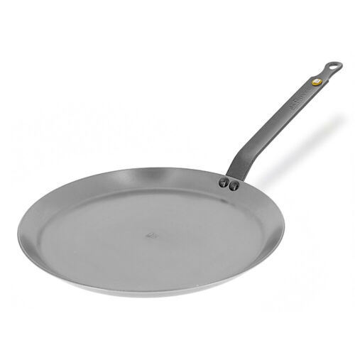 De Buyer Mineral B Iron Crepe Pancake Pan Suitable For All Heat Sources - 240mm