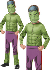 De Luxe Officiel Hulk Déguisement Enfants Super Héro + Masque Garçons Filles