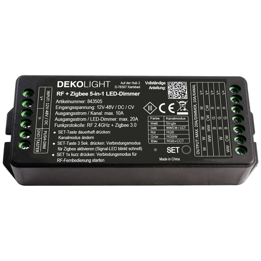 deko light 843505 récepteur de variateur 1 pc(s)