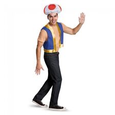 Disguise Super Mario Bros Crapaud Kit Luigi Adulte Hommes Déguisement Halloween