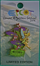 Disney Epcot 2006 Flower Garden Festival Tinkerbell Collectible Pin Le 5000 New