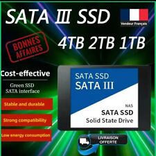 Disque Dur Ssd Sata Iii 2.5 Pouce Solid State Drive 4tb Pour Pc Portable Fixe