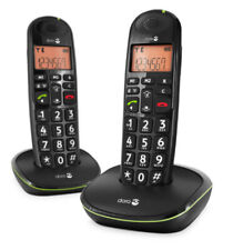 Doro Téléphone Sans Fil Duo Dect Noir Phoneeasy100wduo