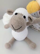 Doudou Crochet Fait Main Amigurumi Mouton