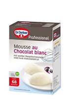Dr.oetker Mousse Au Chocolat Balnc 1 Kg, 1er Paquet (1 X 1 Kg