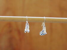 Dressage Saddle Horse Earrings Sterling Silver - Equestrian Jewelry