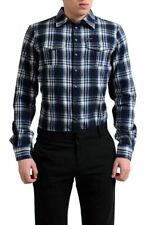 Dsquared2 Men's Plaid Long Sleeve Flannel Casual Shirt Size Xs S M L