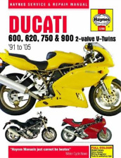 Ducati 600, 620, 750 & 900 2-valve V-twins (91 - 05) Haynes Repair Manua (poche)