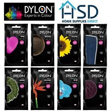 Dylon Main Teinture 50g Pour Tissu Vêtements Jeans Textile Coton Laine Soie Lin
