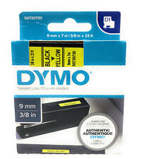 Dymo S0720730 40918 Original Bande Noir Sur Jaune 9mm X 7mt Labelmanager