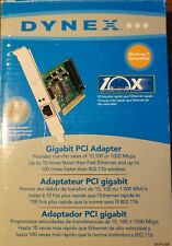 Dynex Dx-pcigb Gigabit Pci Desktop Adapter 1000 Mbps/1 Gbps and Wired