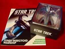 Eaglemoss Star Trek Starships -xindi Insectoid Warship W/mag Issue 24
