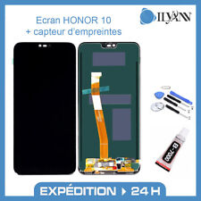 Ecran Honor 10 + Capteur D'empreintes Digitales + Colle Et Outils